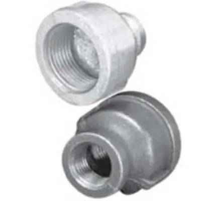 Malleable ZMGCPR0302 1/2 X 3/8 Red Coupling Galv