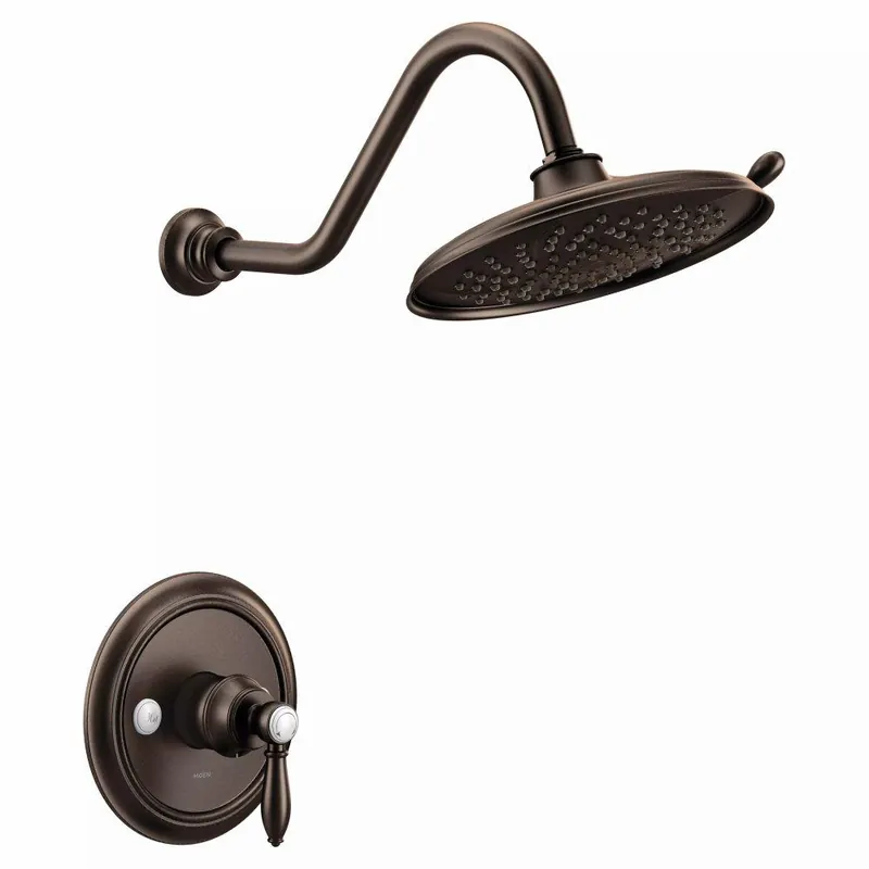 Moen UTS33102ORB Weymouth Single Handle Dual Function Shower Faucet in Oil Rubbed Bronze Trim Only
