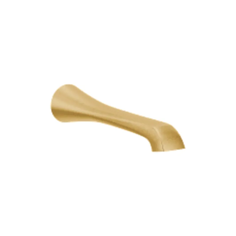 Moen TFS990BG Flara Brushed Gold Tub Filler