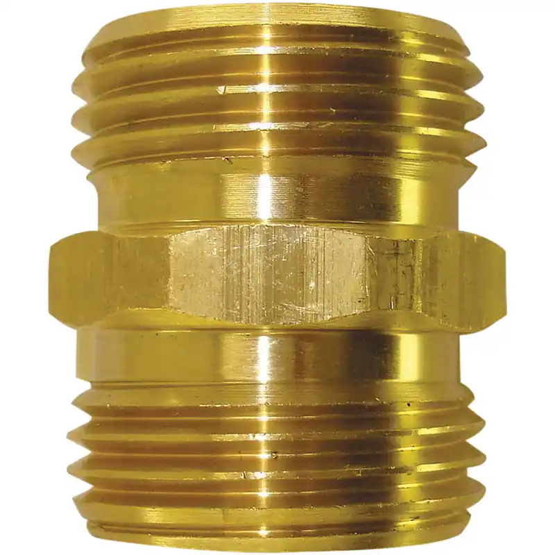 Braxton Harris Company HN34M34M12F Brass Hose Nipple Adapter