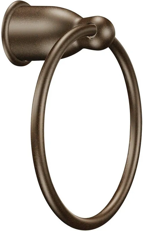 Moen YB8086OWB Mason Round Closed Towel Ring in Old World Bronze