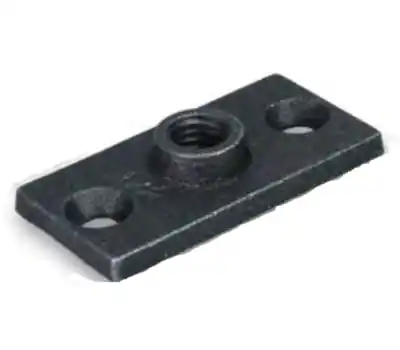EverFlow CLF-PL38 3/8 in. Malleable Iron Ceiling Flange, Plain