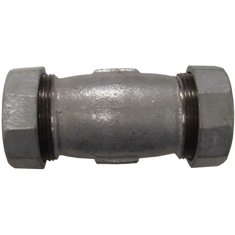Braxton Harris Company GCCL12 1/2 IPS Long Galvanized Compression Coupling