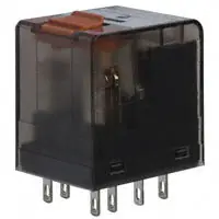 TE Connectivity PT270524 Active General Purpose Power Relay, AC, Monostable, 2 Form C DPDT-CO, 12 A Contact Rating, 24 VAC Coil Voltage